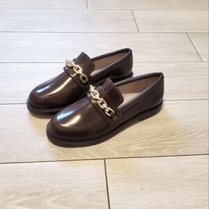 SCHUTZ brown loafers